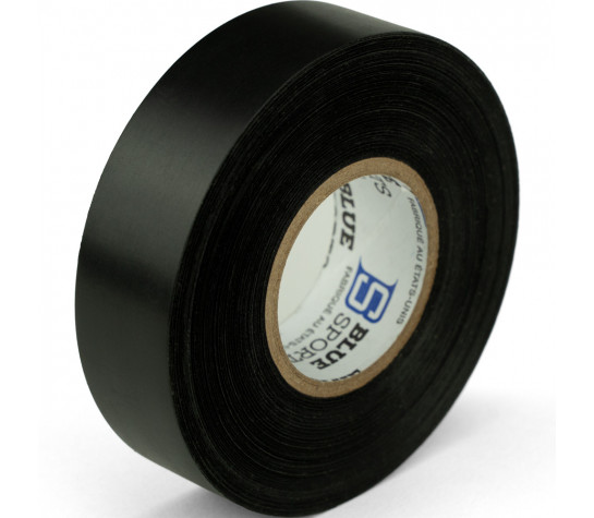 Лента хоккейная "Blue Sport Color Pad Tape", ширина 24мм, длина 25м, чёрная Чёрный image